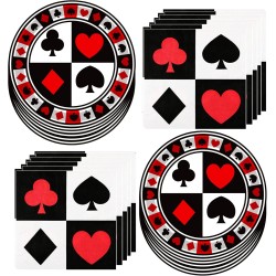 Platos de fiesta de casino